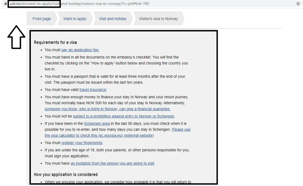 Norway Visa Application Requirements - Directions & Types