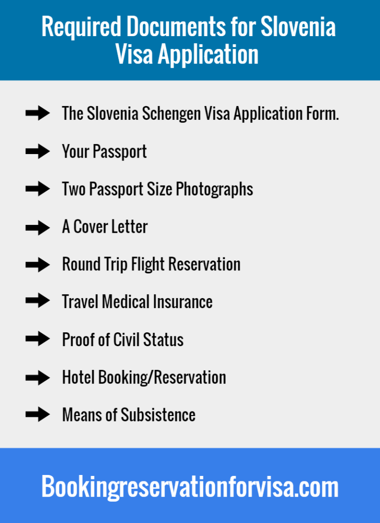 Slovenia Visa Application Requirements - Complete Guide