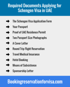 Applying For Schengen Visa In UAE - Ultimate Guide