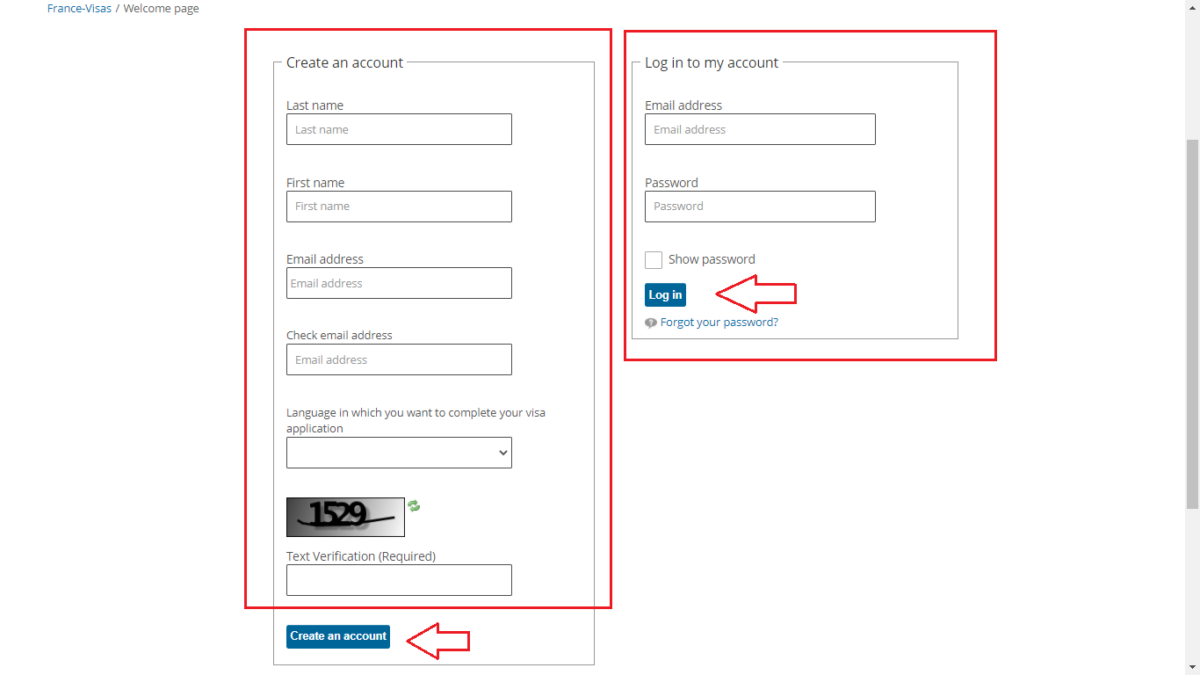 How To Apply France Schengen Visa From Nigeria   Create Account For France Visa Application 1200x675 