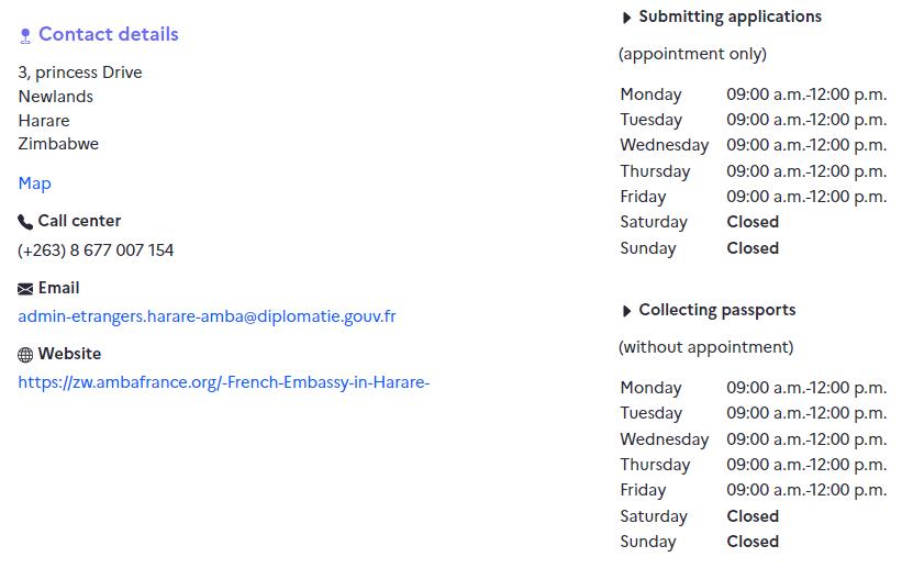 french-embassy-in-harare-contact-information