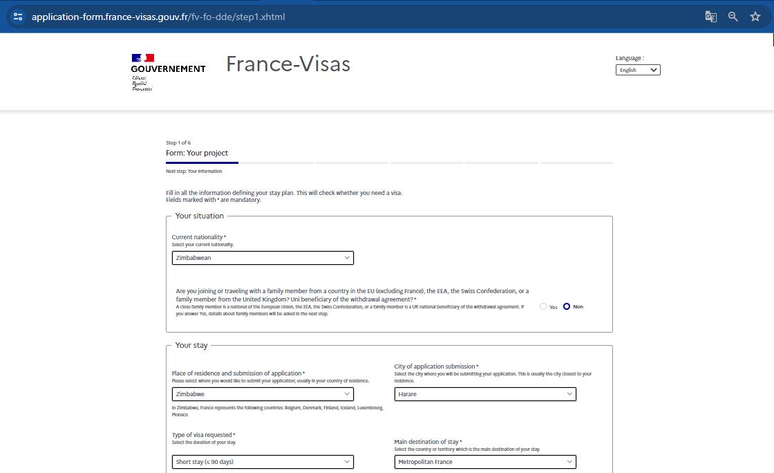 french-schengen-visa-online-application-submission-from-zimbabwe