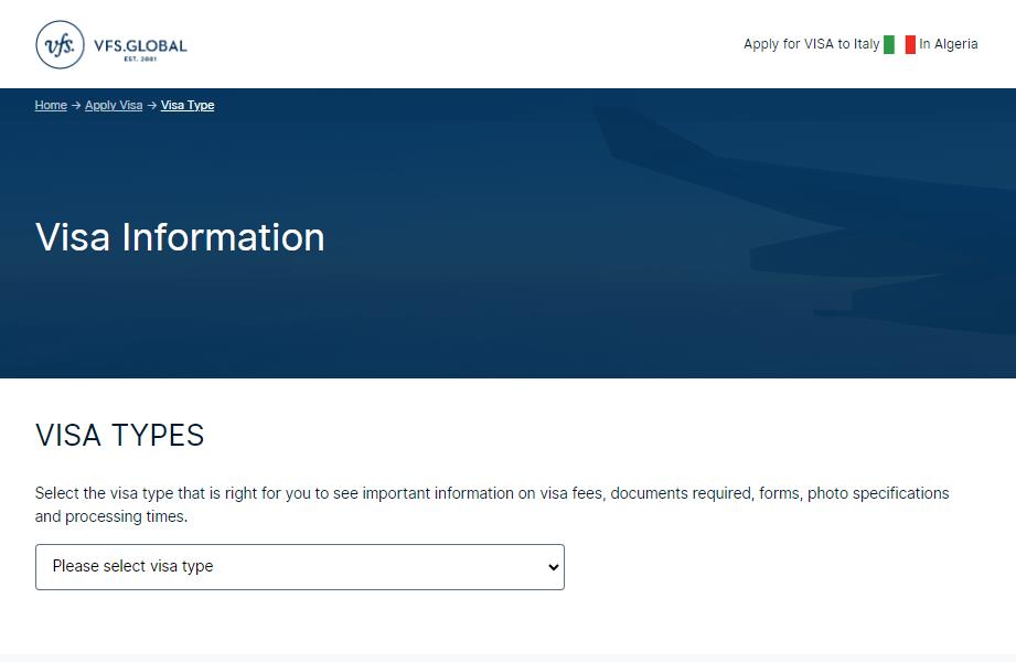 select-right-schengen-visa-type-for-italy-from-algeria-step-1