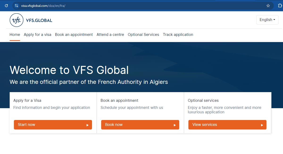 apply-french-schengen-visa-from-algeria-using-VFS-Global