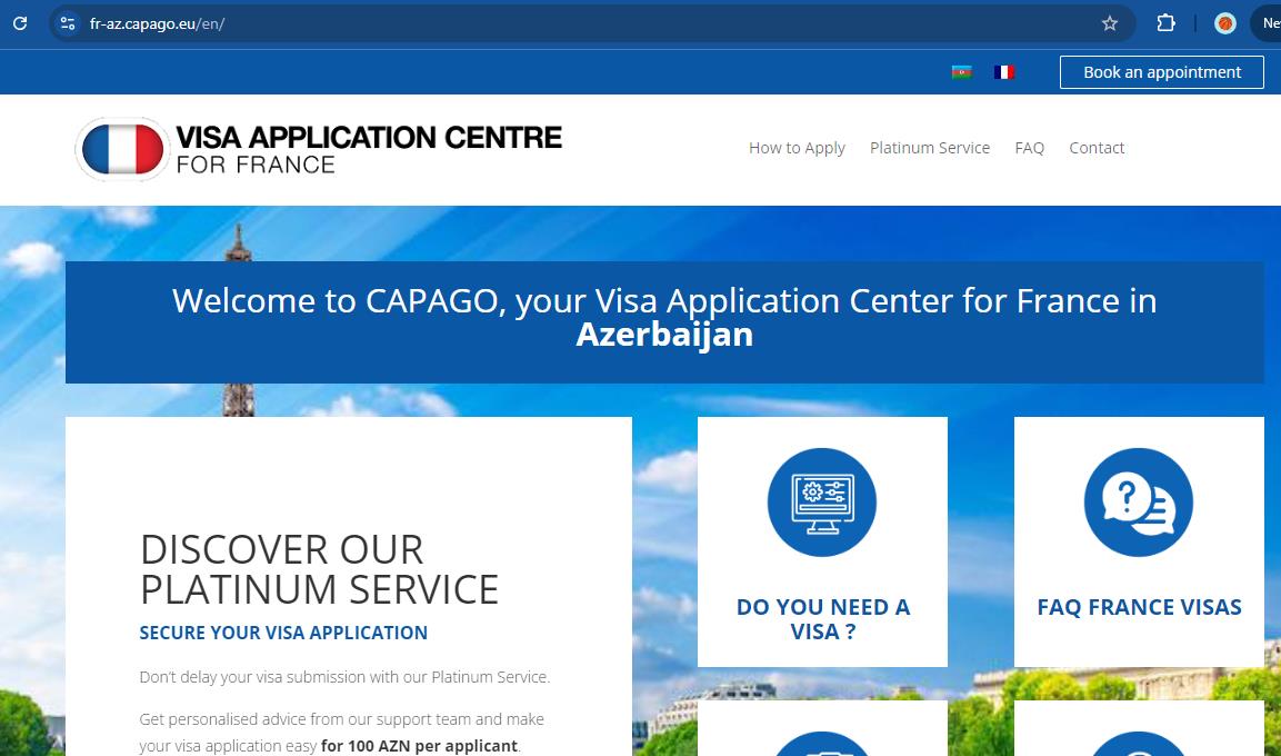 appointment-booking-for-french-schengen-visa-from-azerbaijan-using-CAPAGO