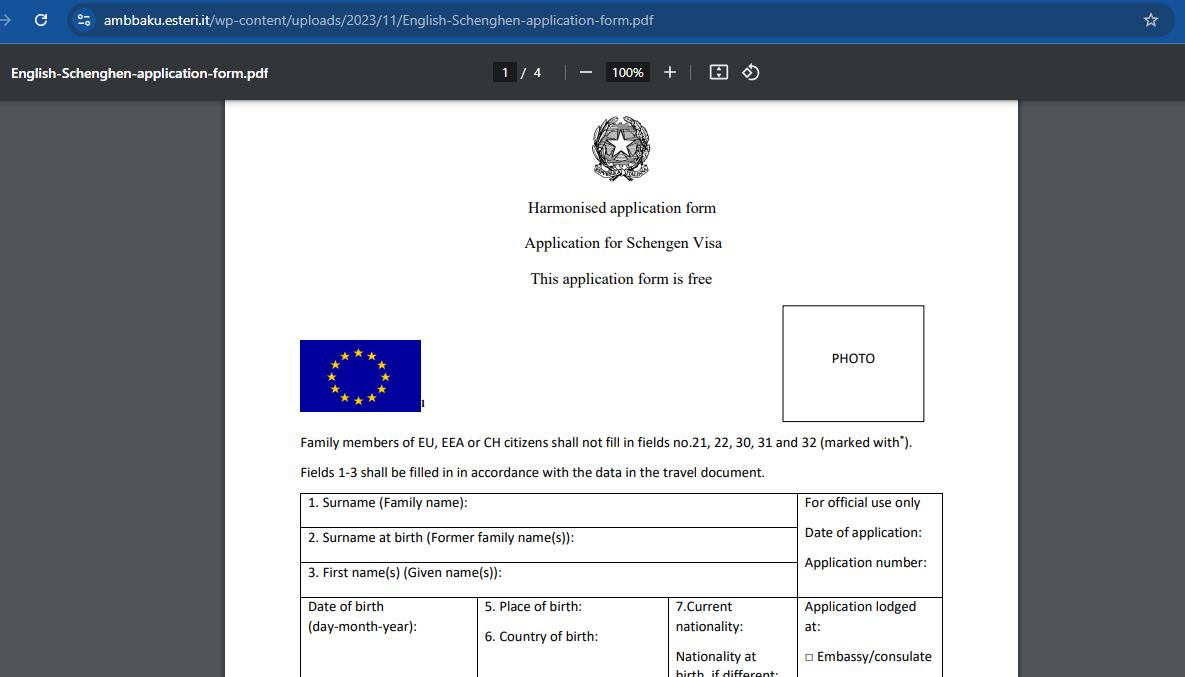 schengen-visa-application-form-for-italy-visitors-from-azerbaijan