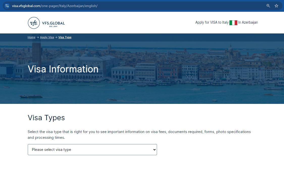 selection-of-italian-visa-type-from-azerbaijan-step-1