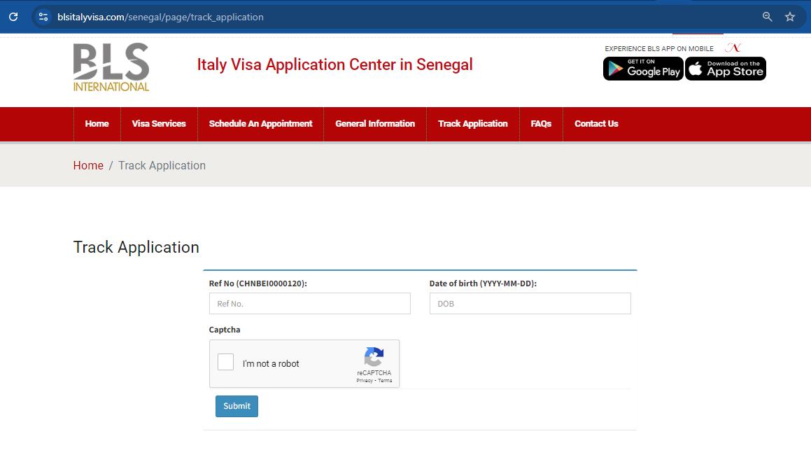 italian-schengen-visa-application-tracking-from-gambia