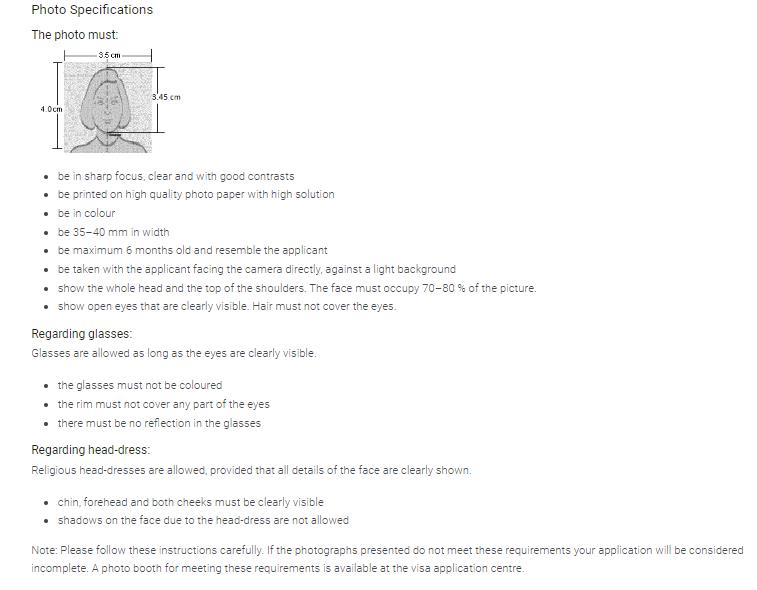 photograph-requirements-for-italian-schengen-visa-from-gambia