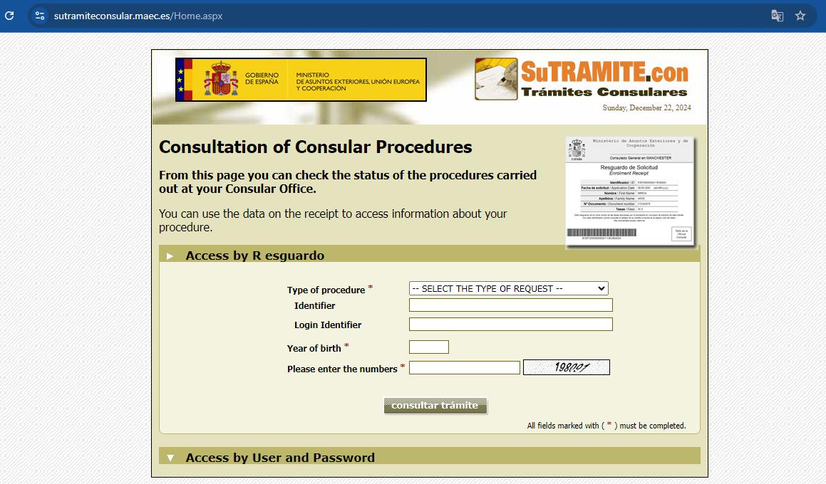 spanish-visa-application-tracking-from-cameroon